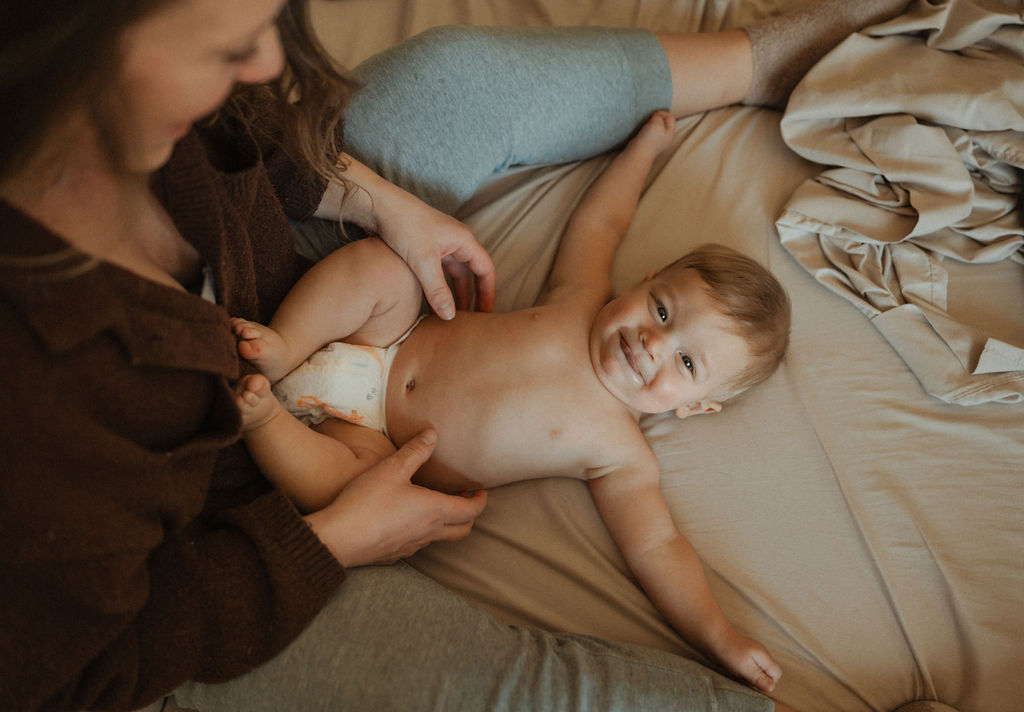 Family in home session in lehigh valley PA