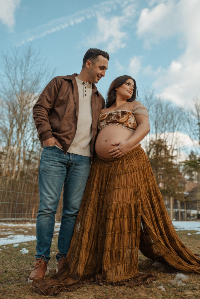 lehigh valley maternity couple photos